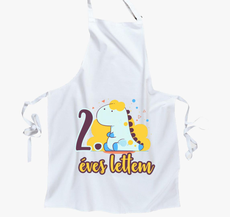 Dinós 2 éves lettem kötény