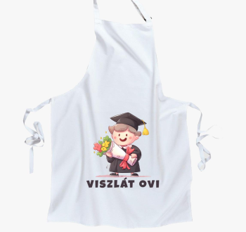 Viszlát ovi kötény