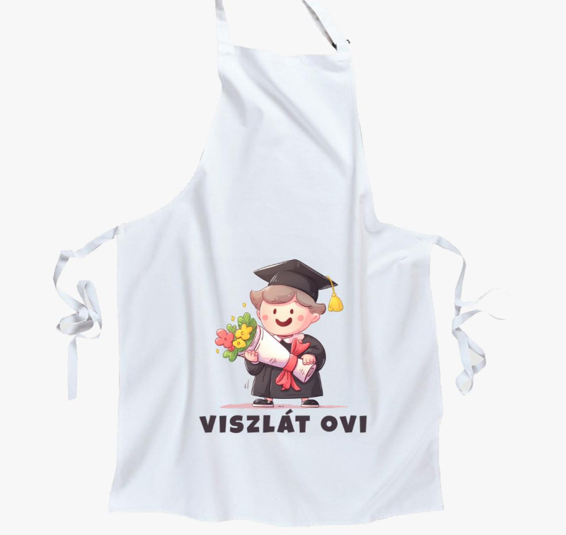 Viszlát ovi kötény