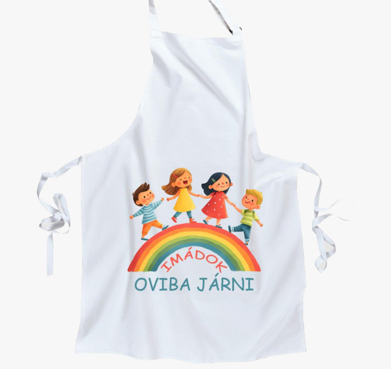 Imádok oviba járni kötény