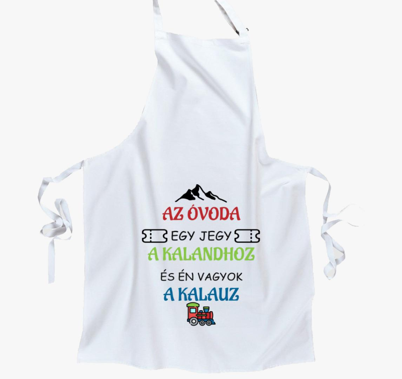 Az óvoda egy jegy kötény