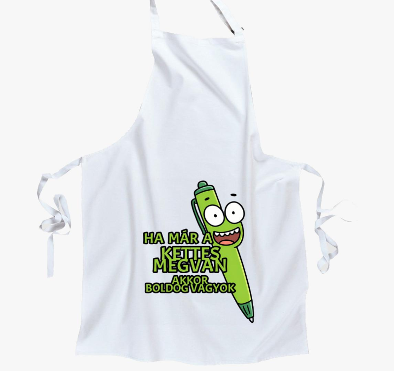 Ha már a kettes megvan kötény