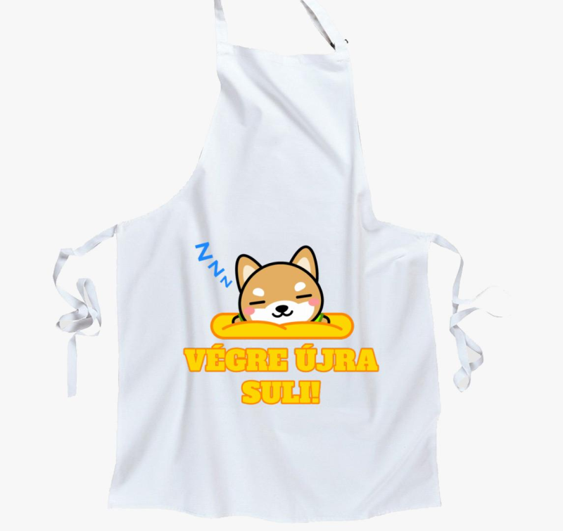 Végre újra suli kötény