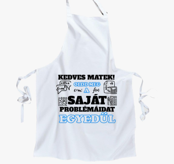 Kedves matek kötény