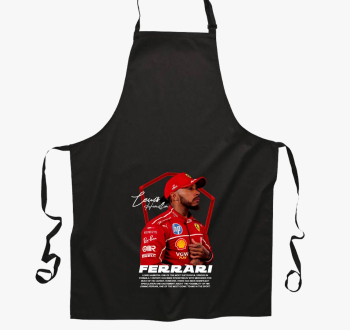 Lewis Hamilton Ferrari Arckép kötény