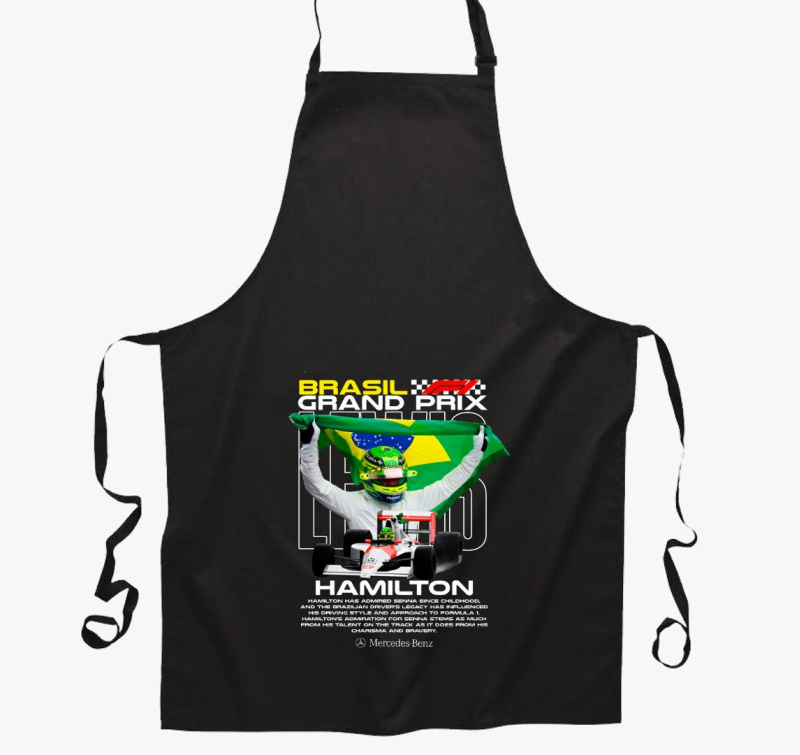 Lewis Hamilton Brasil kötény