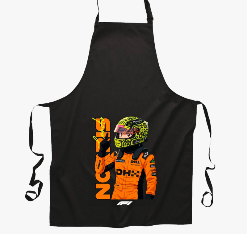 Lando Norris Rajzfigura kötény