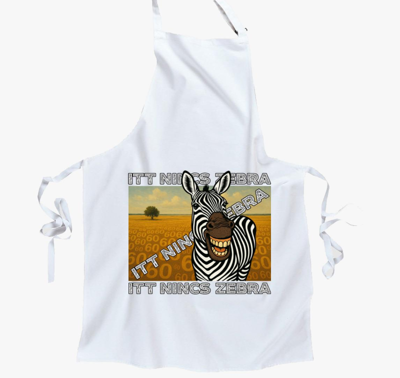 Itt nincs Zebra! #1 kötény