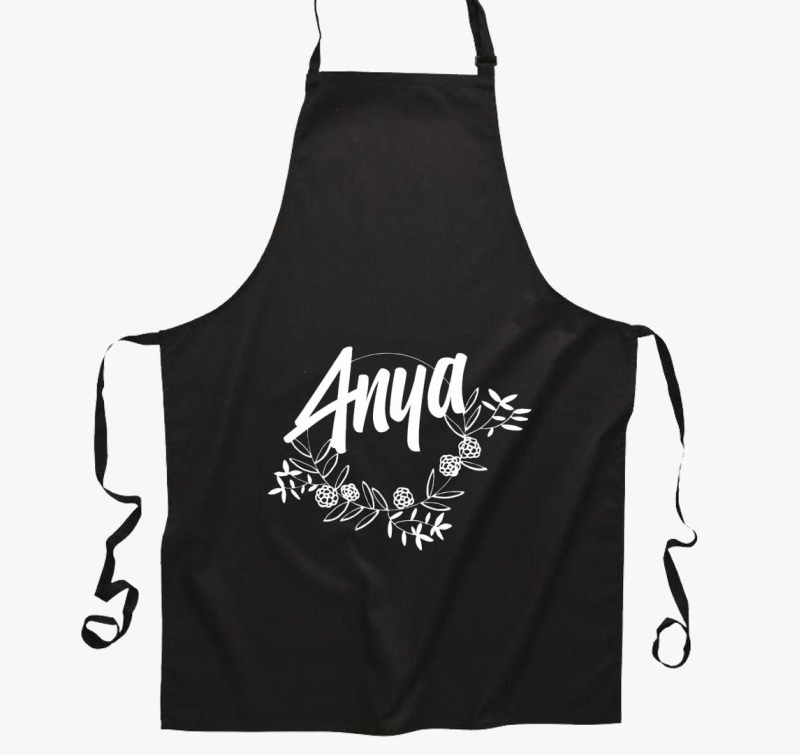 Anya fehér feliratos kötény