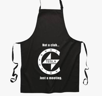 TeslaConnection Not a club... kötény