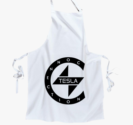 TeslaConnection fekete logós k...