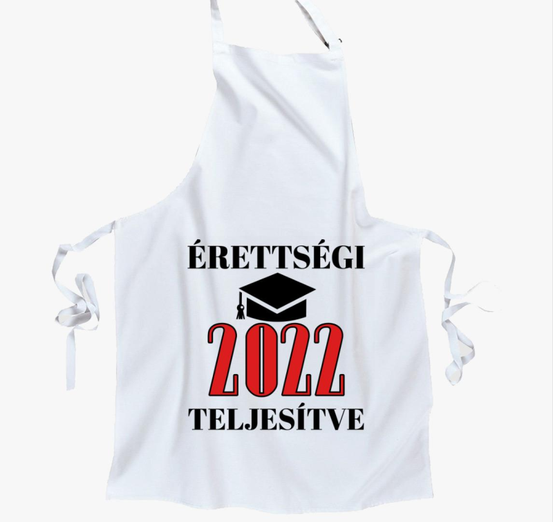 Érettségi teljesítve 2022 kötény