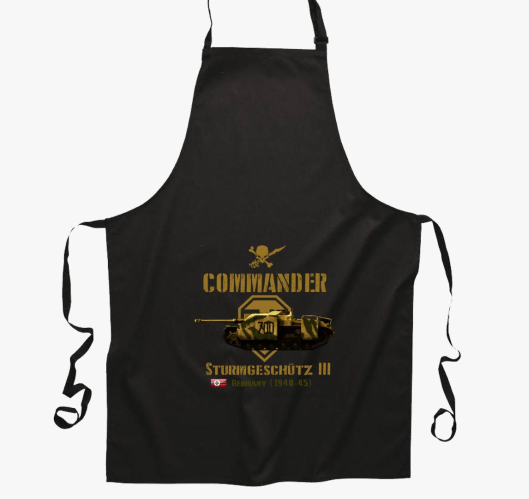 Commander STUG III kötény