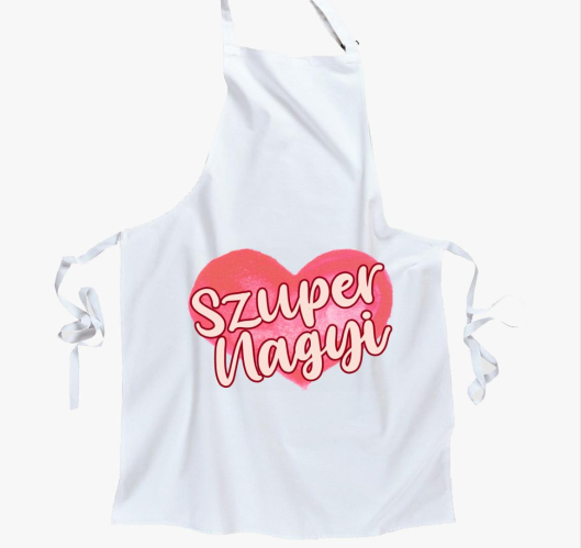 Anyák napi Szuper nagyi kötény...