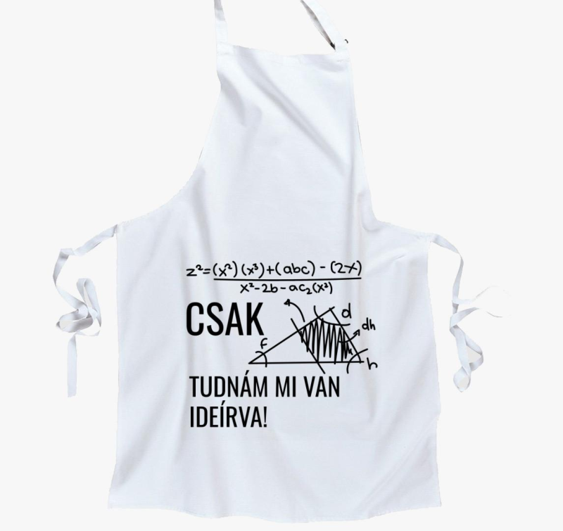 Csak tudnám mi van ideírva kötény