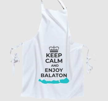 Keep calm and enjoy Balaton kötény