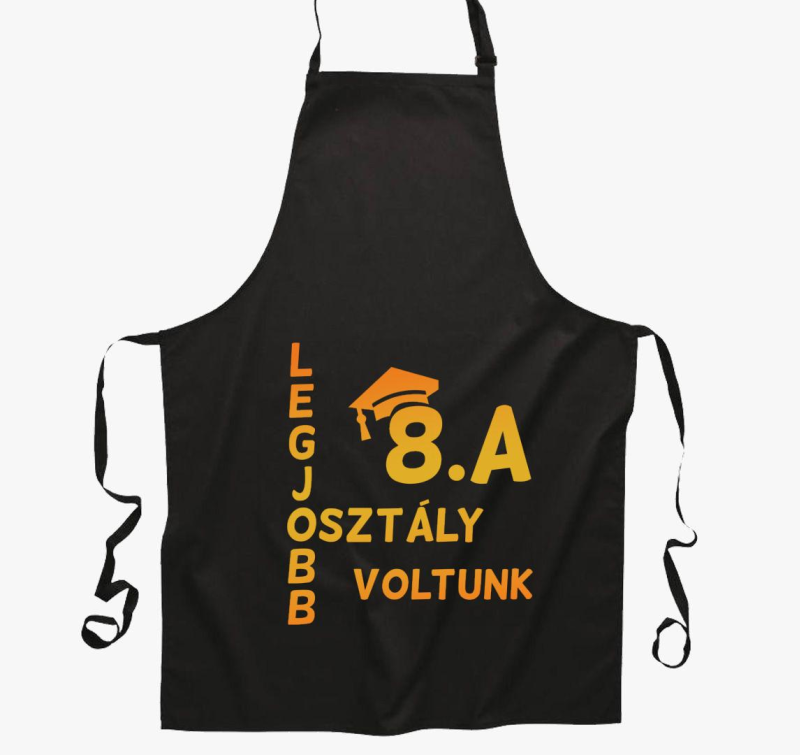 Legjobb osztály voltunk (beírható osztállyal) kötény