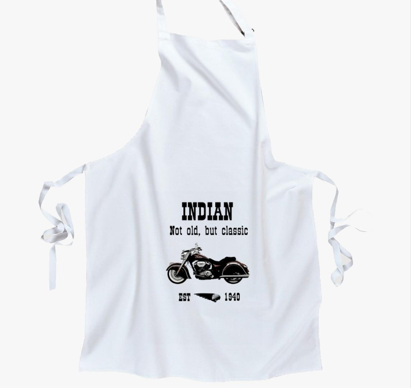 Klasszikus Indián Motor kötény
