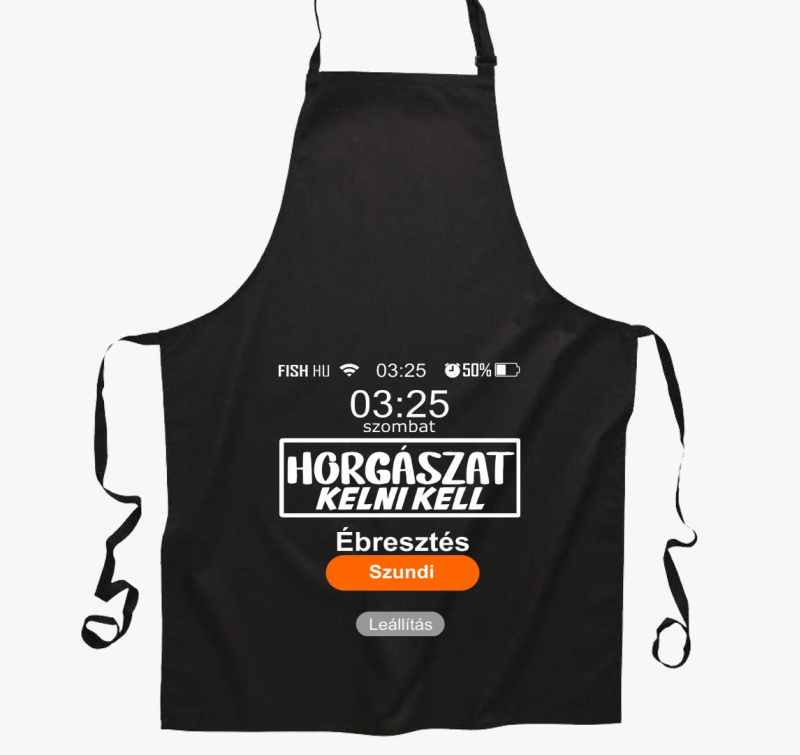 Ébresztenek a halak kötény