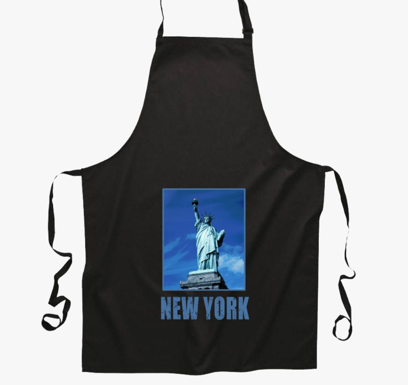 New York kék  kötény