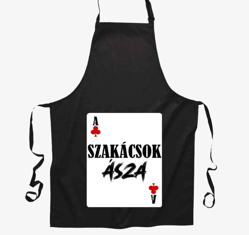 Szakácsok ásza kártyás kötény