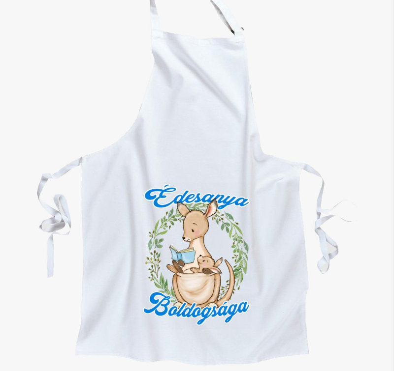 Édesanya boldogsága kenguru fiús kötény