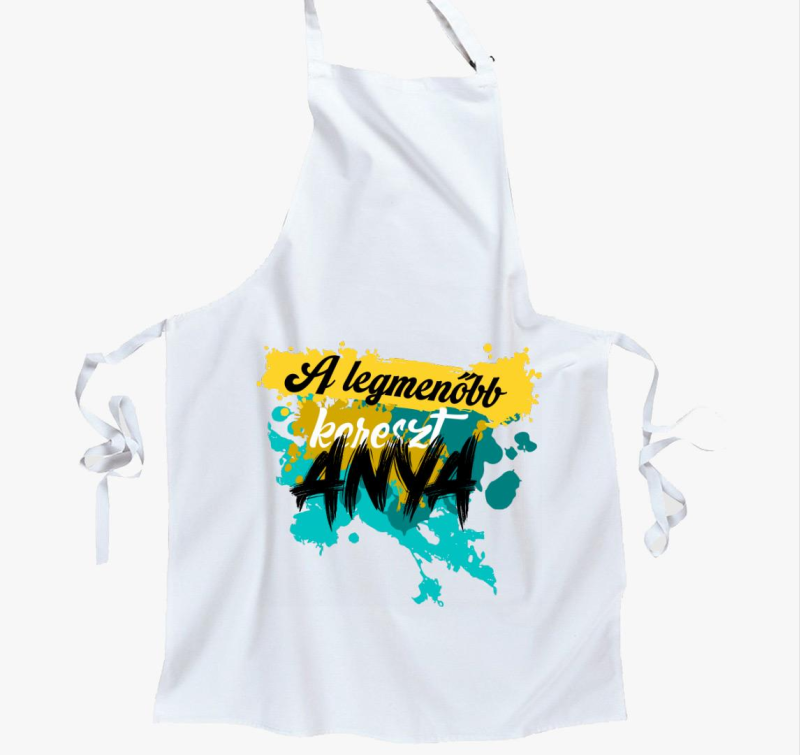 A legmenőbb keresztanya feliartos kötény