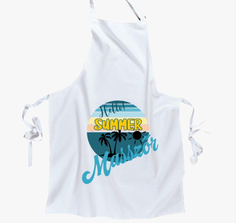 Hello Summer masszőr kötény