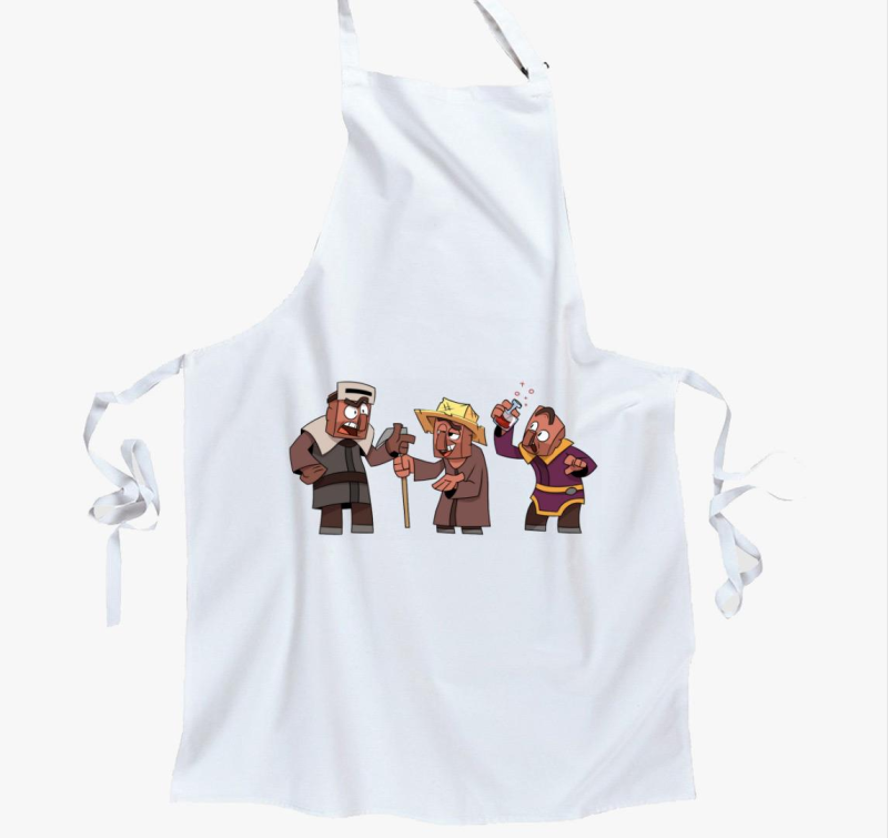 Minecraft falusiak kötény