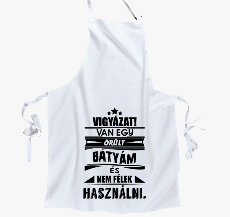 Van egy őrült bátyám kötény