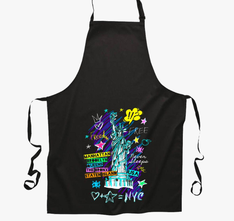 Szabadság szobor rajz kötény