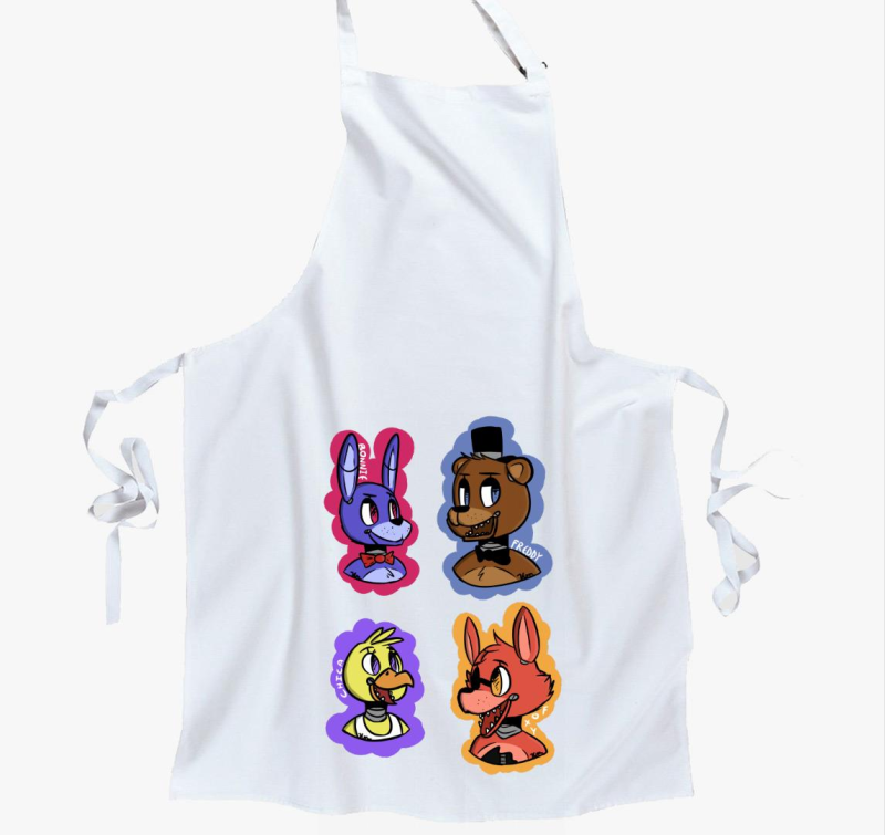 FNAF karakterek art kötény