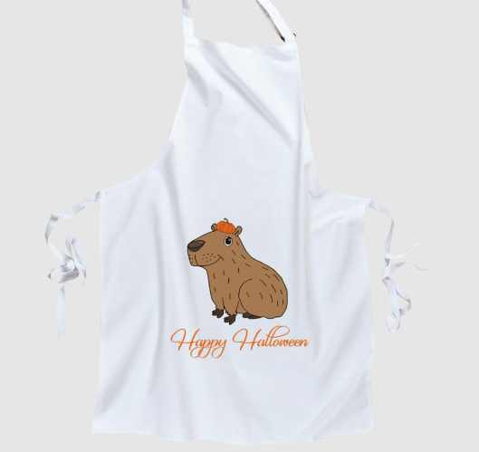 Halloweeni kapibara kötény