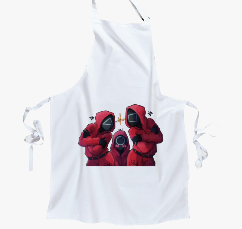 Squid Game őrök kötény