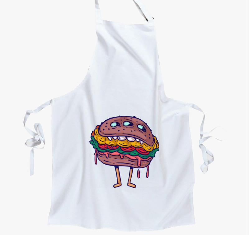 Hamburger szörny kötény
