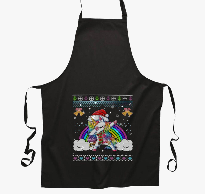 Unikornisos Karácsonyi kötény