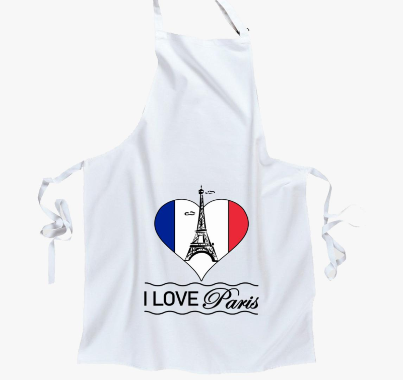 I love Paris kötény
