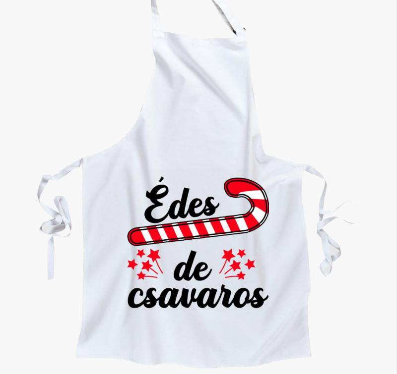 Édes de csavaros kötény