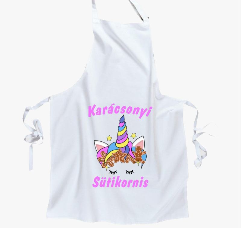 Karácsonyi sütikornis kötény