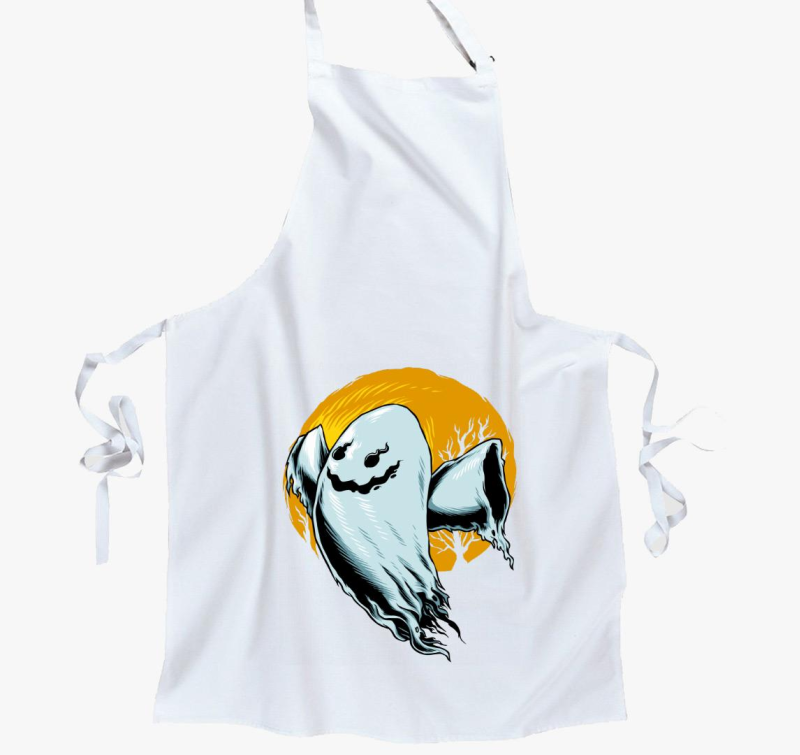 Kísértetiesen jó Halloween-i kötény