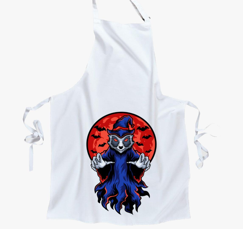 Mosómedve mágus kötény