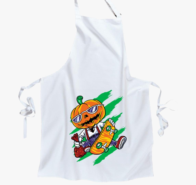 Gördeszkás tökfej kötény