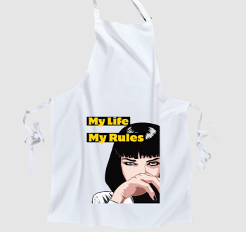 My Life My Rules Mia Wallace kötény