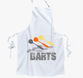 Darts mintás kötény