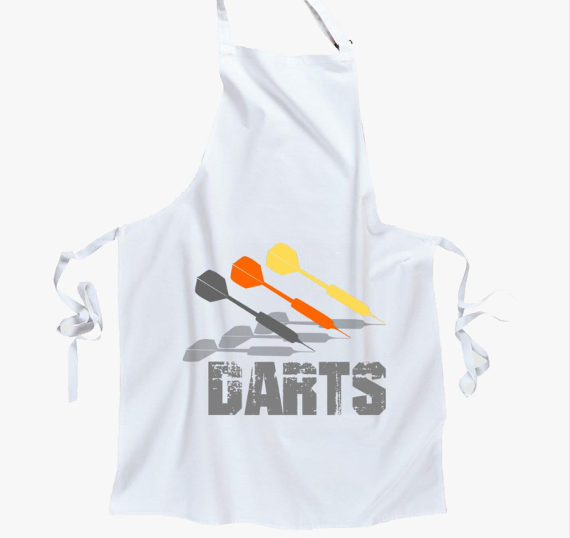 Darts mintás kötény