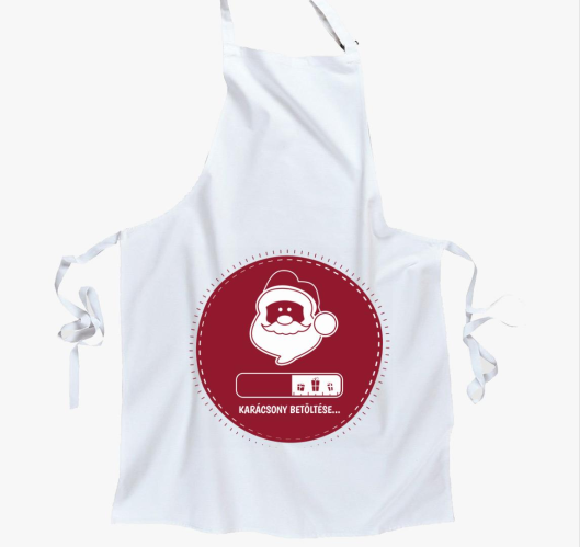 Karácsony betöltése kötény...