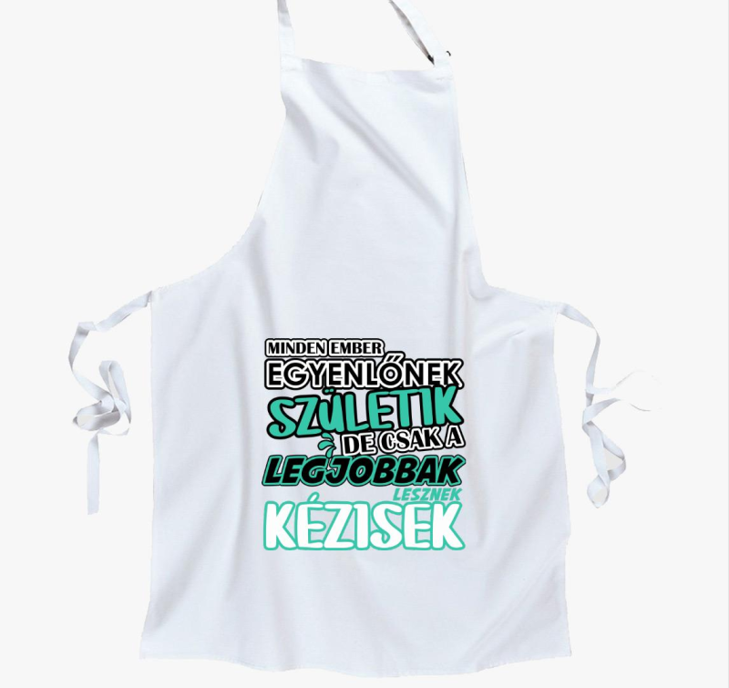 Egyenlőnek születik kézis kötény