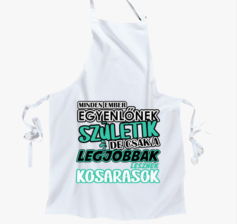 Egyenlőnek születik kosaras kötény