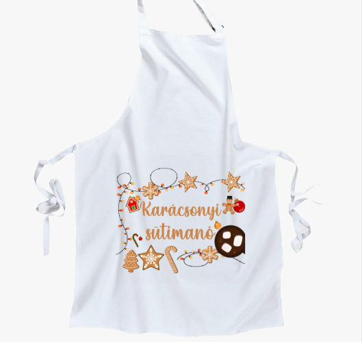 Karácsonyi sütimanó kötény...