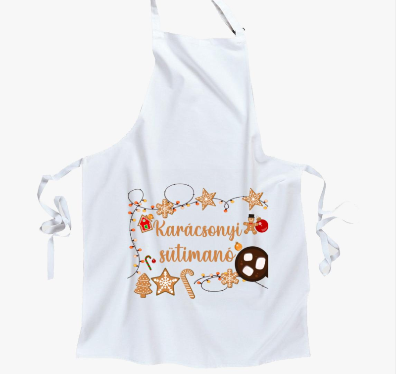 Karácsonyi sütimanó kötény